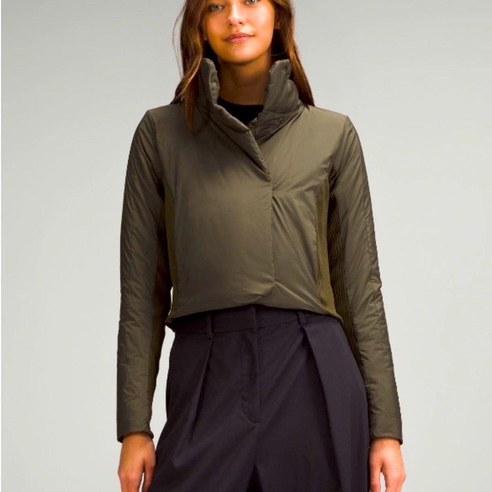 NWT SLEEK CITY JACKET Dark Olive Jacket